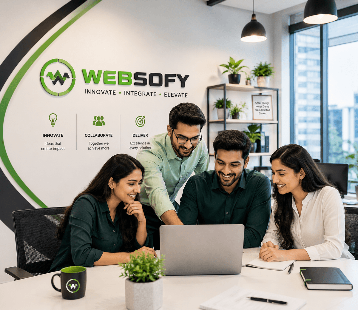 Websofy Team Working