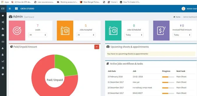 Photography Management Software
