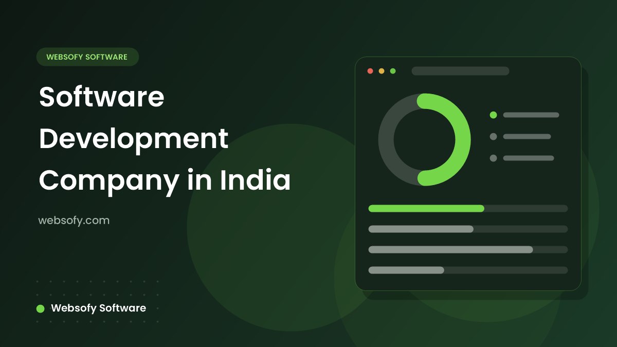 Software Development Company in India - Websofy Software