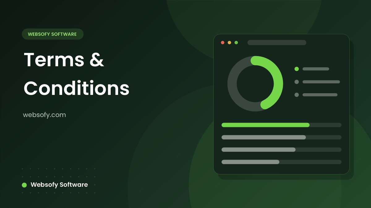 Terms & Conditions - Websofy Software