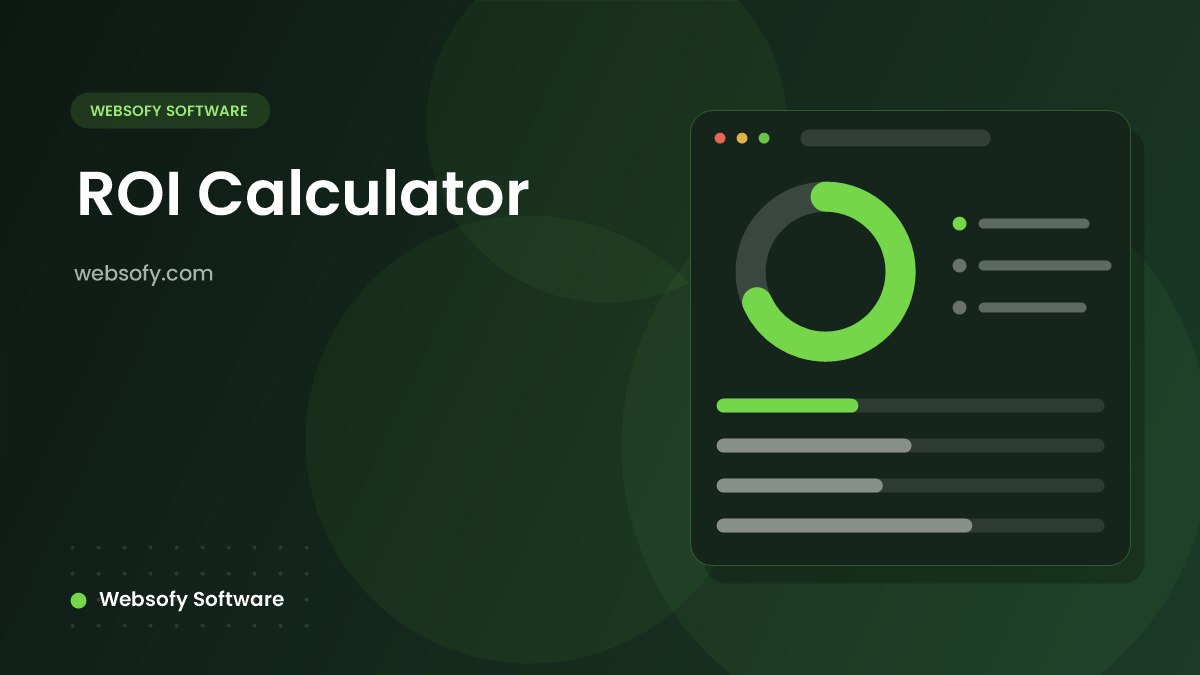 ROI Calculator - Websofy Software