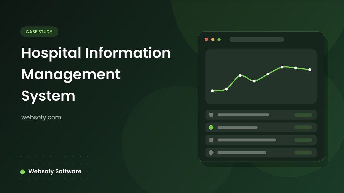 Hospital information management system dashboard