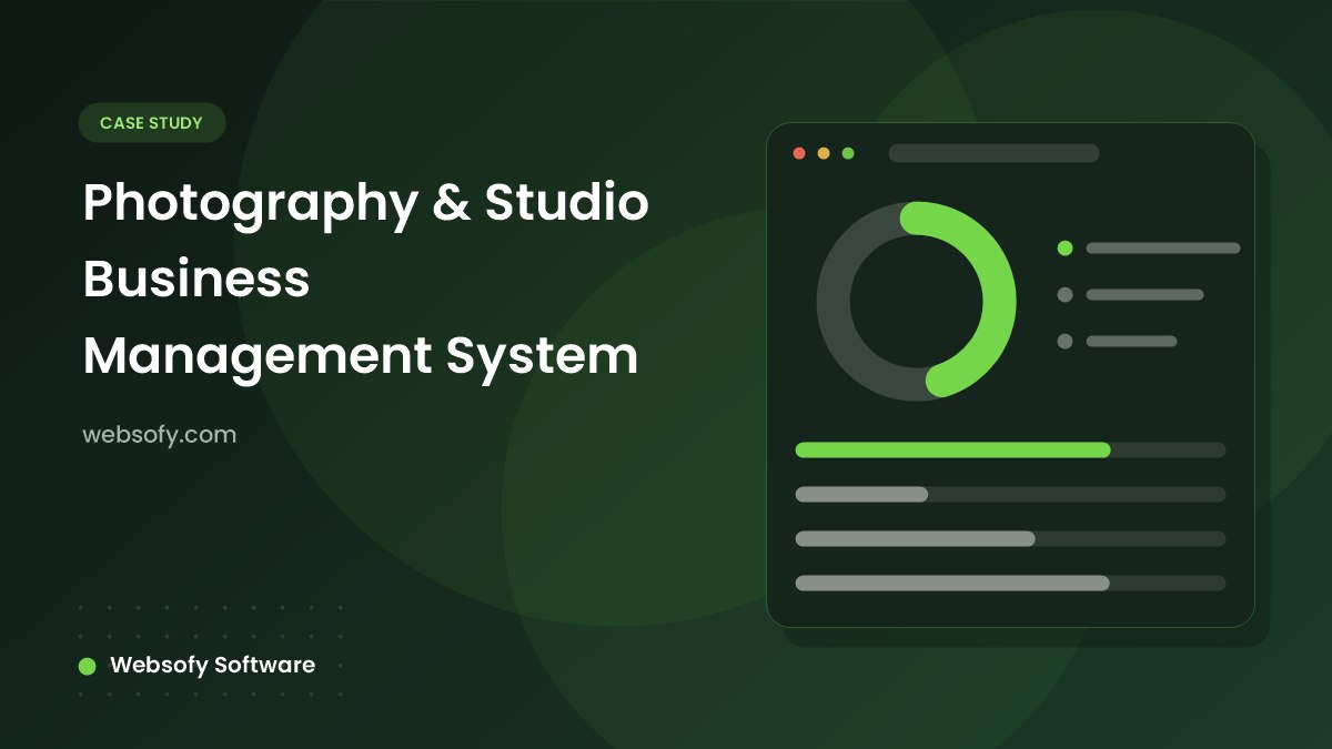 Photography studio business management system