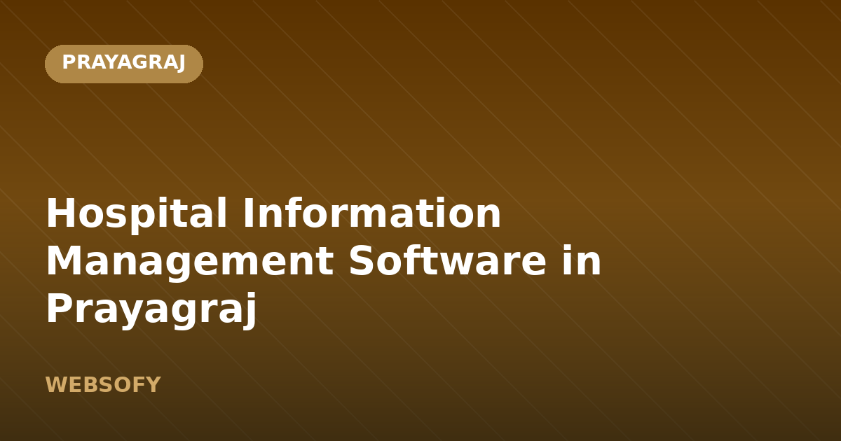 Hospital Information Management Software in Prayagraj