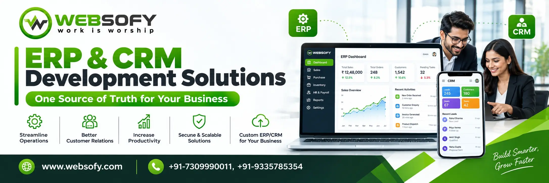 ERP & CRM - Websofy Software