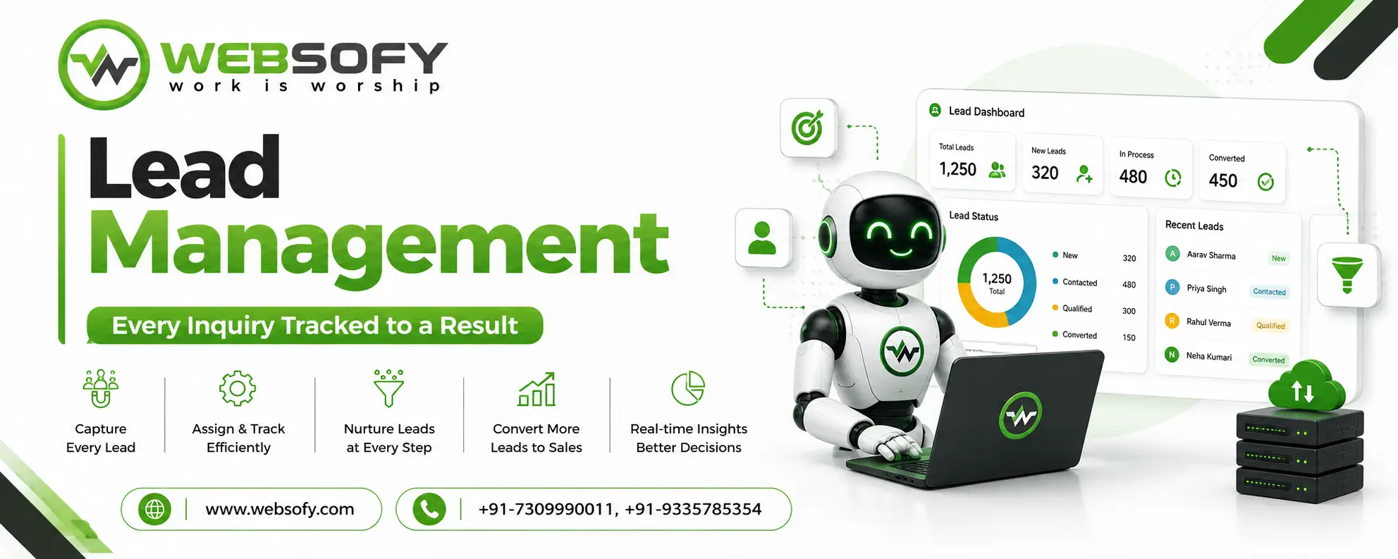 Lead Management - Websofy Software
