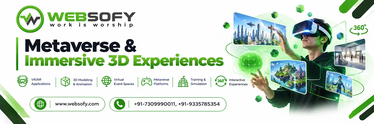 Metaverse, AR/VR and immersive 3D experience development - Websofy