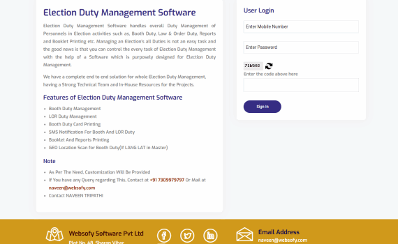 20Election duty management