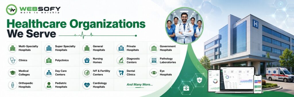 Healthcare Organizations We Serve - Hospital Information Management Software in Kanpur