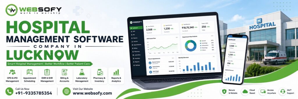Hospital Management Software Company in Lucknow - Websofy