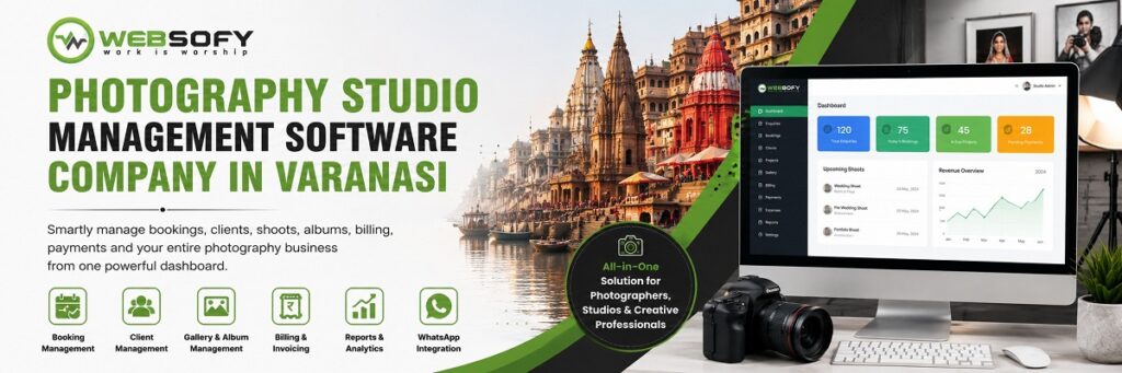 Photography Studio Management Software Company in Varanasi