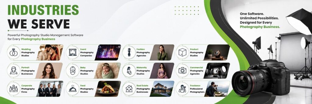 Photography Studio Management Software Company in Varanasi - Banner
