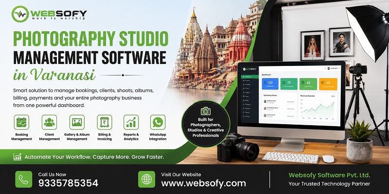 Photography Studio Management Software Company in Varanasi