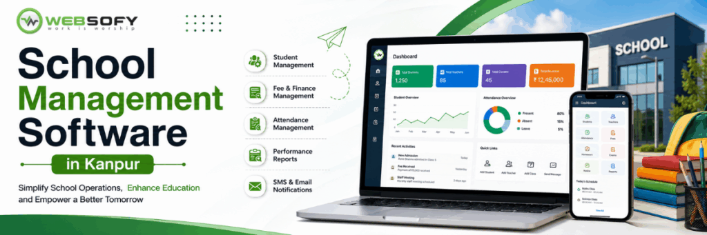 School Management Software Company in Kanpur - Main Banner