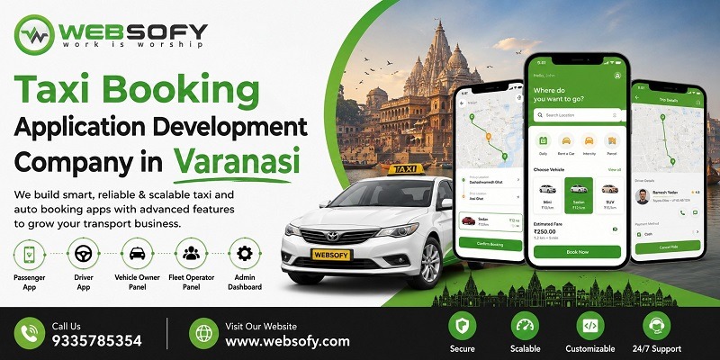 Taxi Booking Application Development Company in Varanasi