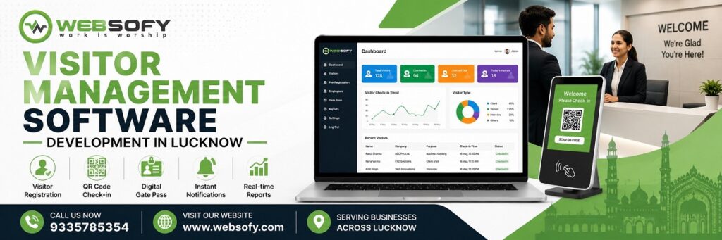 Visitor Management Software Development in Lucknow - Banner