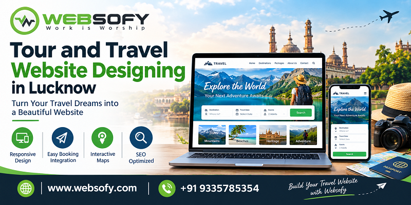 Tour and Travel Website Designing in Lucknow