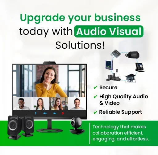 Professional Audio Visual Solutions by WebSofy