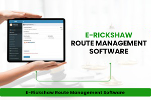 E Rickshaw Route Management Software