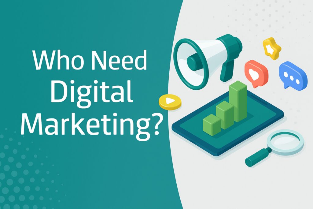 Modern digital marketing concept with icons for SEO PPC email and social media on laptop and smartphone screens 2